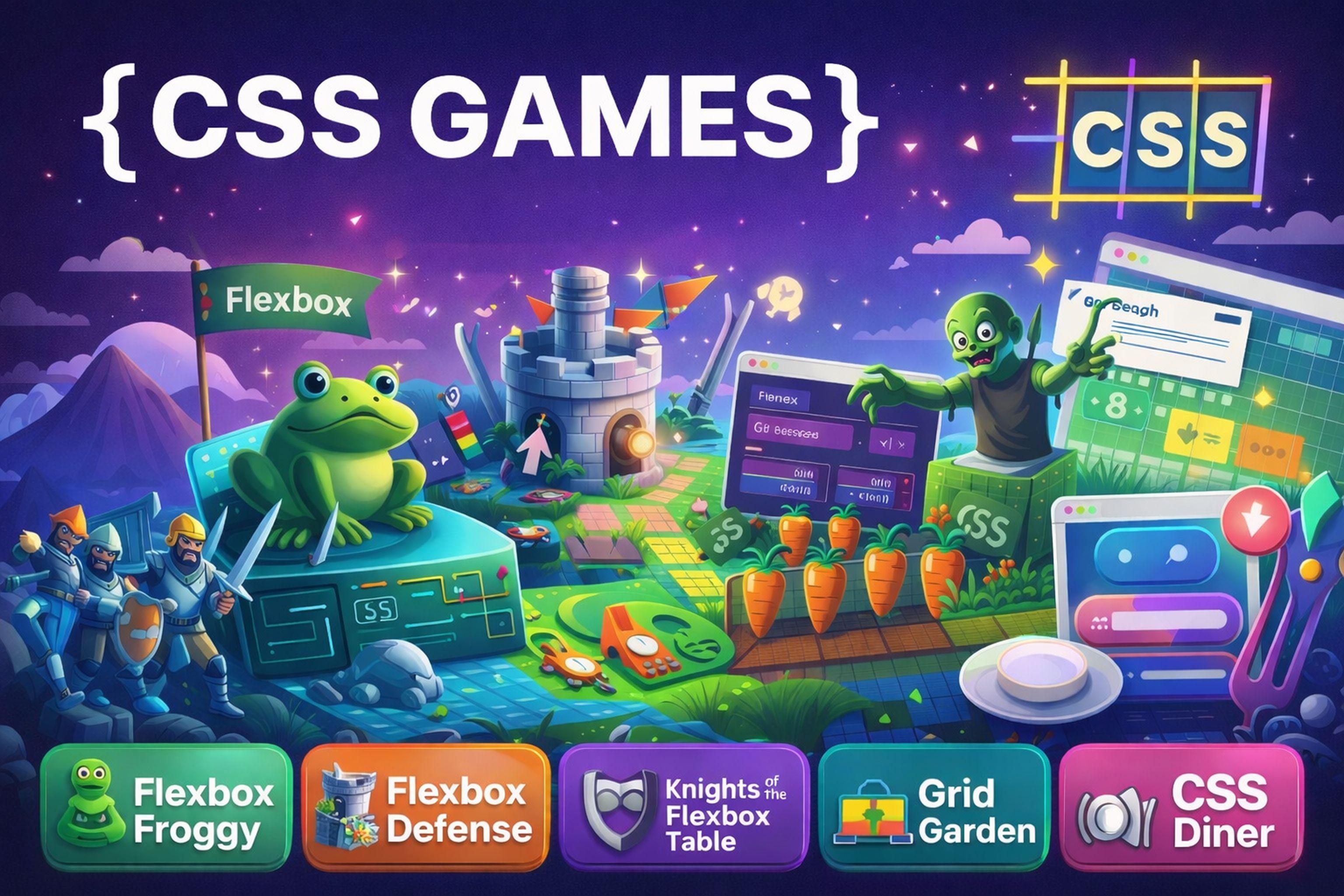 10 Games That Will Help You Master CSS 📘